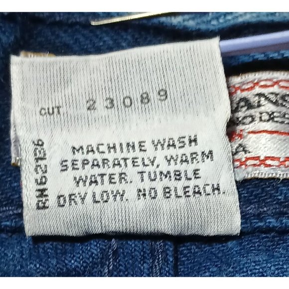 Vintage Guess Jean Shorts Womens Size 27 24 Blue Indigo Denim Georges Marciano D - Picture 7 of 7